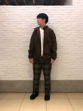 「CEASTERS（ケステル）のアイテム」を使った、さのさん（メンズ・175cm）の秋コーディネート