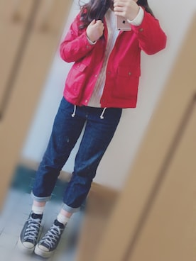 「CorteLargo（コルテラルゴ）のアイテム」を使った、もちこ。さん（レディース・160cm）の冬コーディネート