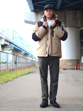 「ストリート服が好き」｜MELO×YHさん（メンズ・181cm）の秋コーディネート