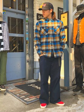 MELO×YHさん（メンズ・181cm）の春コーディネート