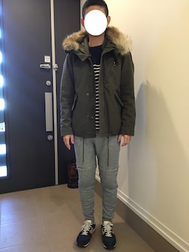 KEIBUさん（メンズ・168cm）の冬コーディネート