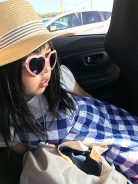 「MERCURYDUO（マーキュリーデュオ）のアイテム」を使った、u_rontyaさん（キッズ・126cm）の春コーディネート