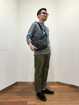 「Keds（ケッズ）のアイテム」を使った、KANEKO TAKUYAさん（メンズ・165cm）の夏コーディネート