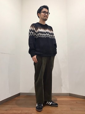 KANEKO TAKUYAさん（メンズ・165cm）の秋コーディネート