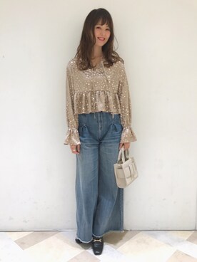 anna aoyamaさん(レディース・161cm)の冬コーディネート
