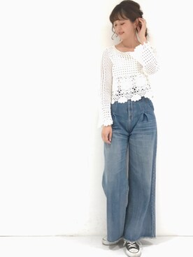 anna  aoyamaさん（レディース・161cm）の春コーディネート