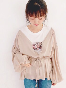 anna  aoyamaさん（レディース・161cm）の夏コーディネート