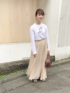 anna  aoyamaさん（レディース・161cm）の秋コーディネート