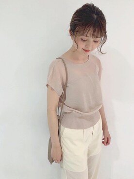 anna  aoyamaさん（レディース・161cm）の夏コーディネート