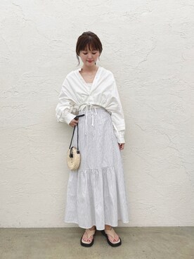 anna  aoyamaさん（レディース・161cm）の春コーディネート