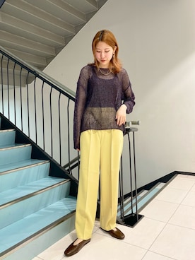 ayaさん（レディース・165cm）の春コーディネート