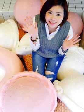 Vicky Luさんのコーディネート