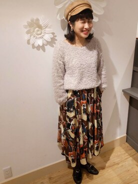chiro...さん（レディース・161cm）の冬コーディネート