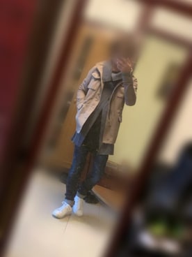「wjk（ダヴルジェイケイ）のアイテム（その他）」を使った、A>\ATA/<Aさん（メンズ・172cm）の冬コーディネート