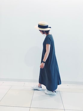 「TIMEX（タイメックス）のアイテム」を使った、Mmさん（レディース・160cm）の春コーディネート