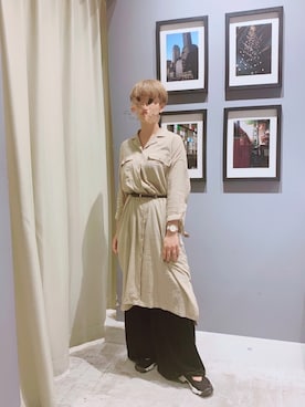 「KNOT（ノット）のアイテム」を使った、Mmさん（レディース・160cm）の夏コーディネート