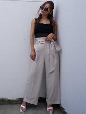 みすさち【見須幸代】さん（レディース・160cm）の秋コーディネート