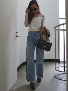 みすさち【見須幸代】さん（レディース・160cm）の冬コーディネート