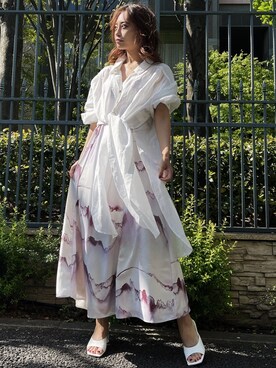 みすさち【見須幸代】さん（レディース・160cm）の春コーディネート