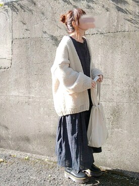 piiiikoさん（レディース・152cm）の春コーディネート