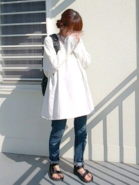 「Another Edition（アナザーエディション）のアイテム（シューズ）」を使った、piiiikoさん（レディース・152cm）の春コーディネート