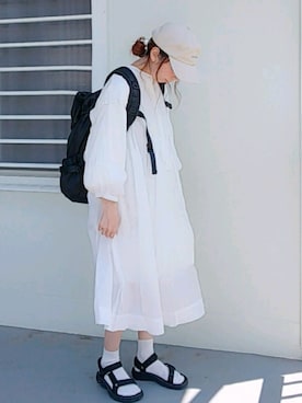 「Another Edition（アナザーエディション）のアイテム（シューズ）」を使った、piiiikoさん（レディース・152cm）の春コーディネート