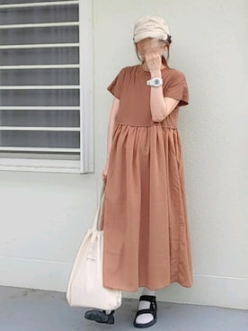 「Another Edition（アナザーエディション）のアイテム（シューズ）」を使った、piiiikoさん（レディース・152cm）の夏コーディネート