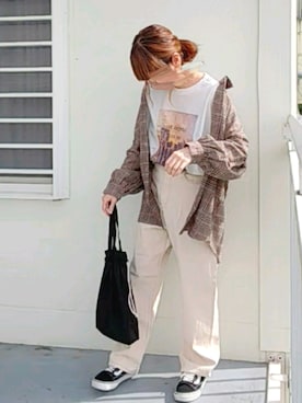 piiiikoさん（レディース・152cm）の秋コーディネート