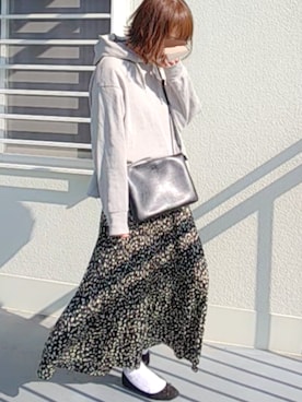 「coen（コーエン）のアイテム」を使った、piiiikoさん（レディース・152cm）の春コーディネート