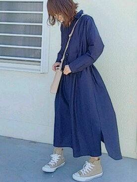 「URBANRESEARCH」｜「アイテム（腕時計）」を使った、piiiikoさん（レディース・152cm）の春コーディネート