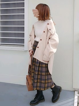 piiiikoさん（レディース・152cm）の冬コーディネート