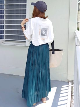 「AmbreNeige」｜「アイテム（腕時計）」を使った、piiiikoさん（レディース・152cm）の春コーディネート