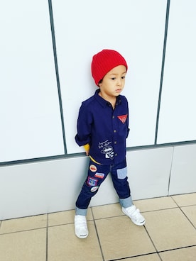 ibukiさん（キッズ・110cm）の秋コーディネート