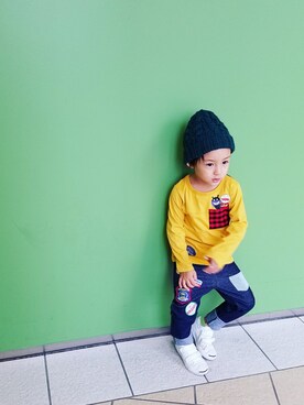 ibukiさん（キッズ・110cm）の秋コーディネート