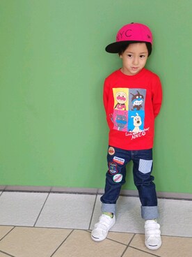 ibukiさん（キッズ・110cm）の秋コーディネート