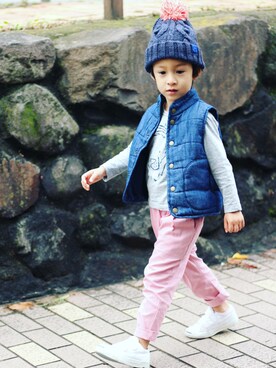 ibukiさん（キッズ・110cm）の秋コーディネート