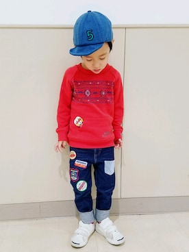 ibukiさん（キッズ・110cm）の秋コーディネート