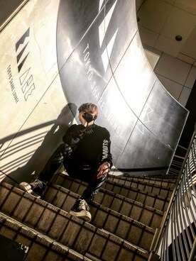 「BIGBANG」｜YUKI（MADKID）さん（メンズ・175cm・20代）の冬コーディネート