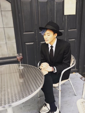 「ジョージコックス」｜「アイテム（ブーツ）」を使った、YUKI（MADKID）さん（メンズ・175cm）の春コーディネート