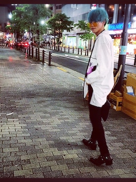 「BIGBANG」｜YUKI（MADKID）さん（メンズ・175cm・20代）の夏コーディネート