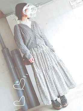 「アプレジュール」｜「アイテム（その他シューズ）」を使った、東雲さん（レディース・155cm）の春コーディネート