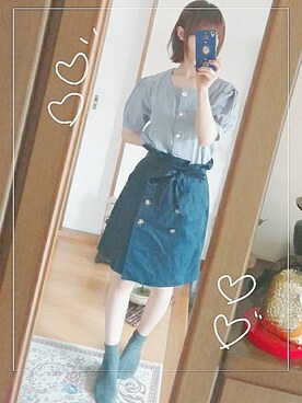 東雲さん（レディース・154cm）の秋コーディネート