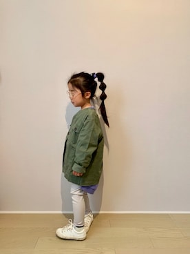 「平成最後のWEARISTAセンバツ」｜「アイテム（ラッピングキット）」を使った、rinnさん（キッズ・100cm）の春コーディネート