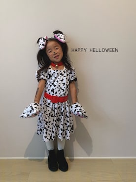 「ハロウィン」｜「アイテム（ラッピングキット）」を使った、rinnさん（キッズ・100cm）の秋コーディネート