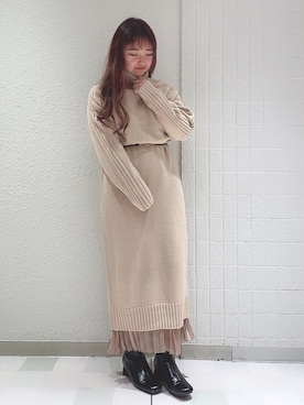 ERIさん(レディース・151cm)の冬コーディネート