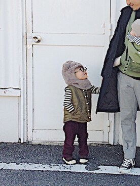 BETTONさん(キッズ・80cm)の冬コーディネート