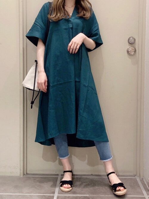 Earth Music Ecologyもりりん さんのワンピースを使ったコーディネート Zozotown