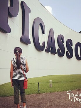 「AZUL by moussy（アズールバイマウジー）のアイテム（チノパンツ）」を使った、moxxxmoさん（キッズ・130cm）の秋コーディネート