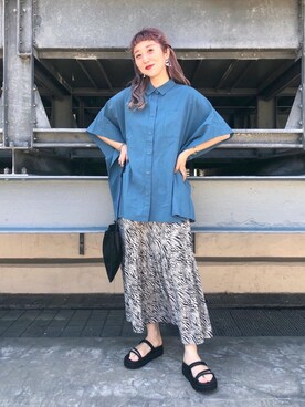 あみこさん(レディース・156cm)の春コーディネート