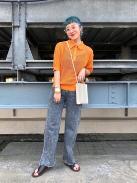 あみこさん（レディース・156cm）の春コーディネート